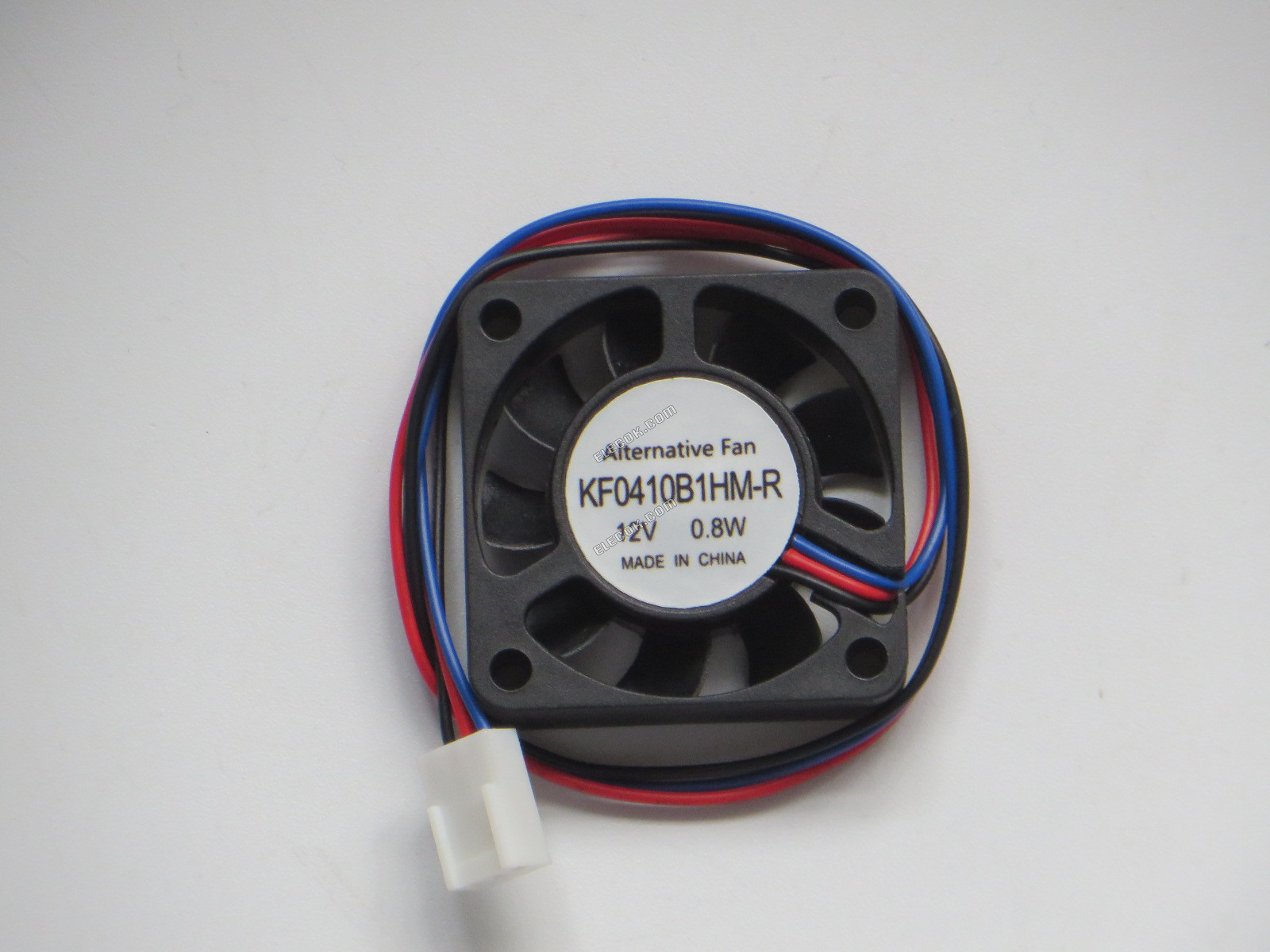 Jamicon KF0410B1HM-R 12V 0,8W 3 vezeték Ventilátor, helyettesítő riasztási funkcióval 