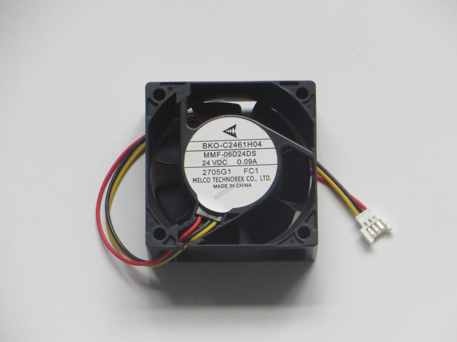 MitsubisHi BKO-C2461H04 MMF-06D24DS-FC1 24V 0,09A 3 vodiče ventilátor 