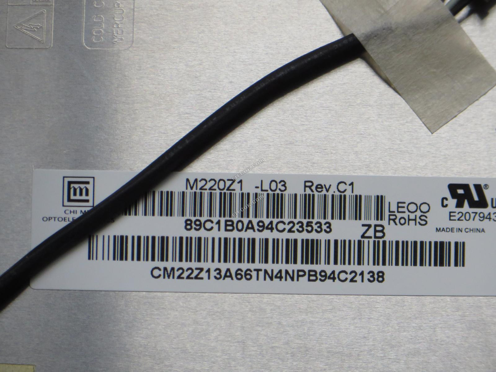 M220Z1-L03 CMO 22.0" a-Si TFT-LCD Panel použitý 