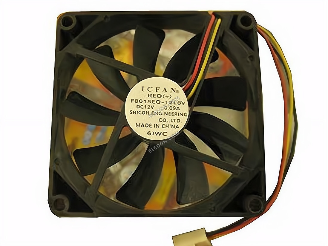 Shicoh ICFAN 8015 F8015EQ-12LBV 12V 0,09A Hűtőventilátor 