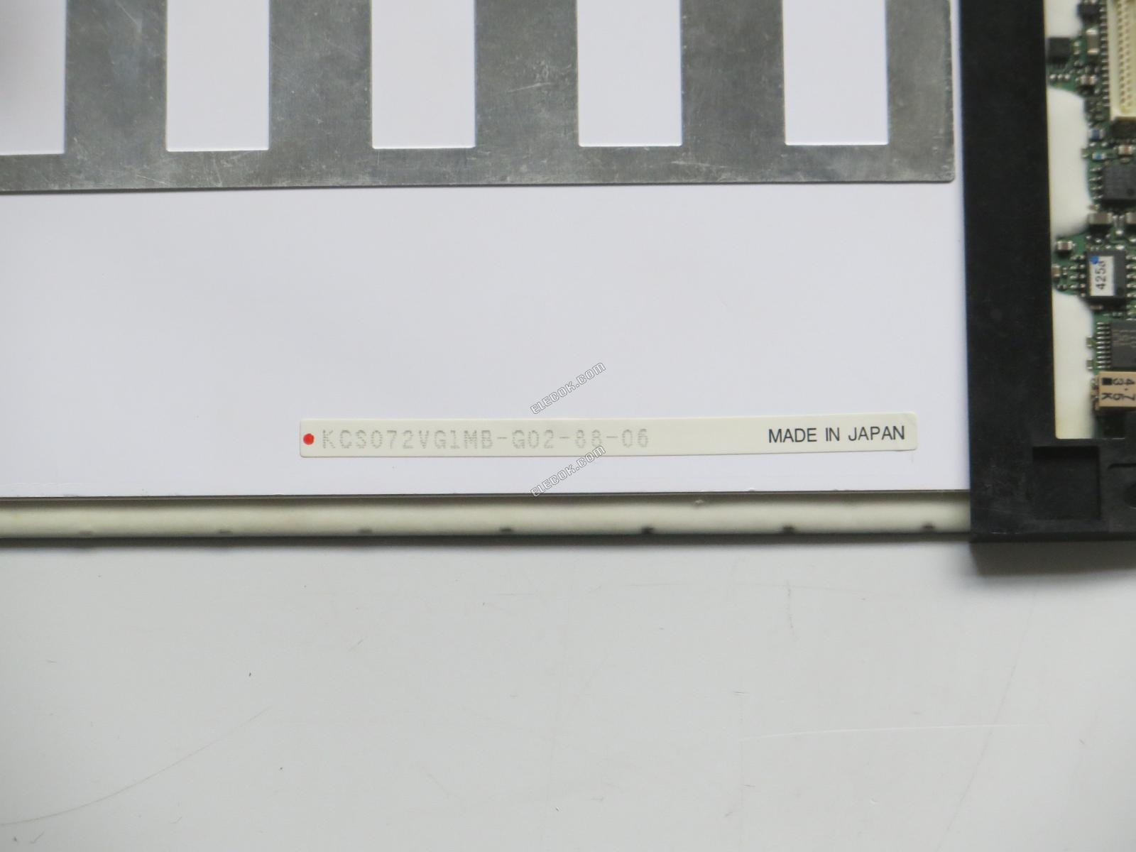 KCS072VG1MB-G02 7,2" LCD PANEL použitý 