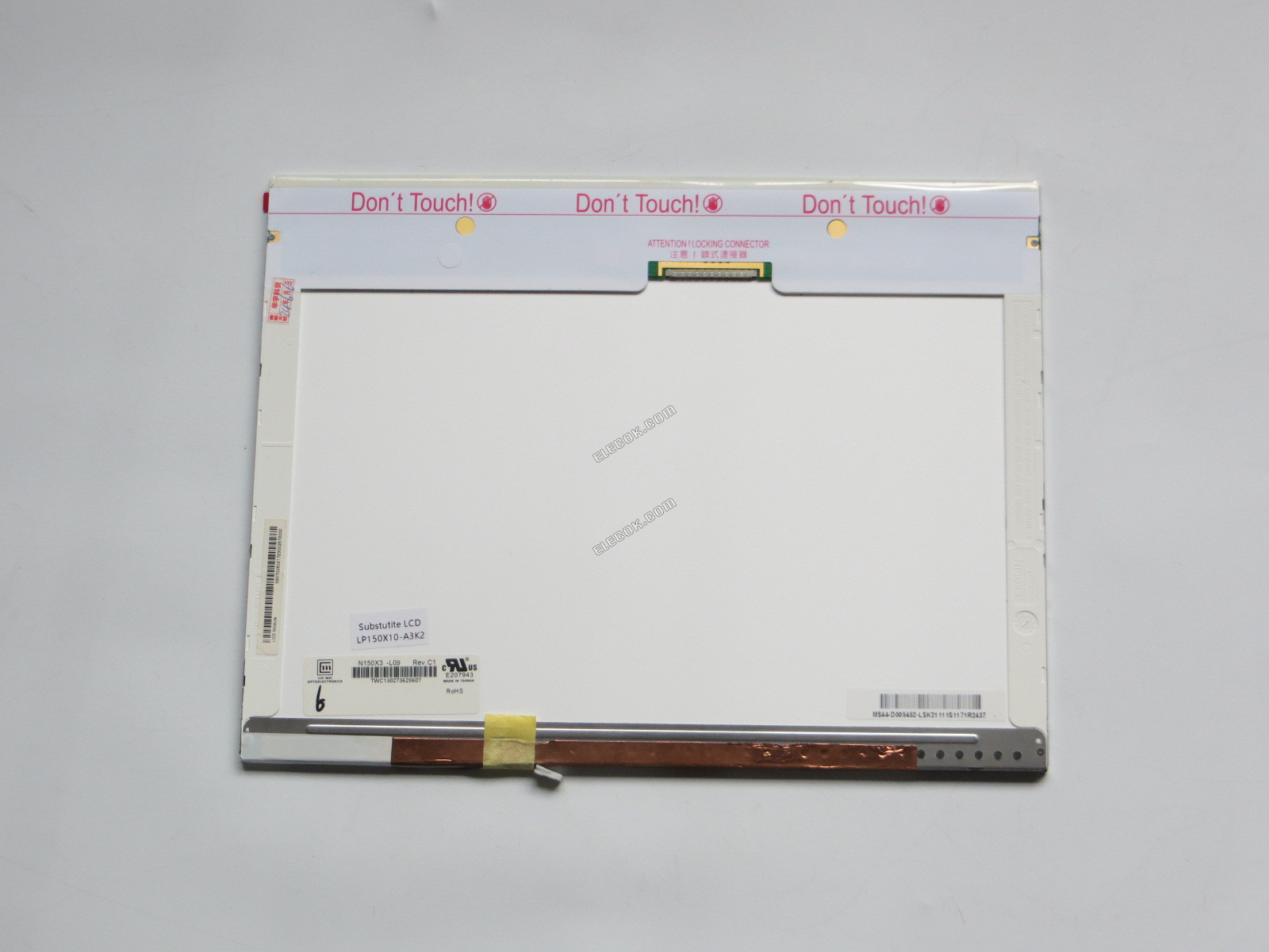 LP150X10-A3K2 15.0" a-Si TFT-LCD Panel, náhrada použitý 