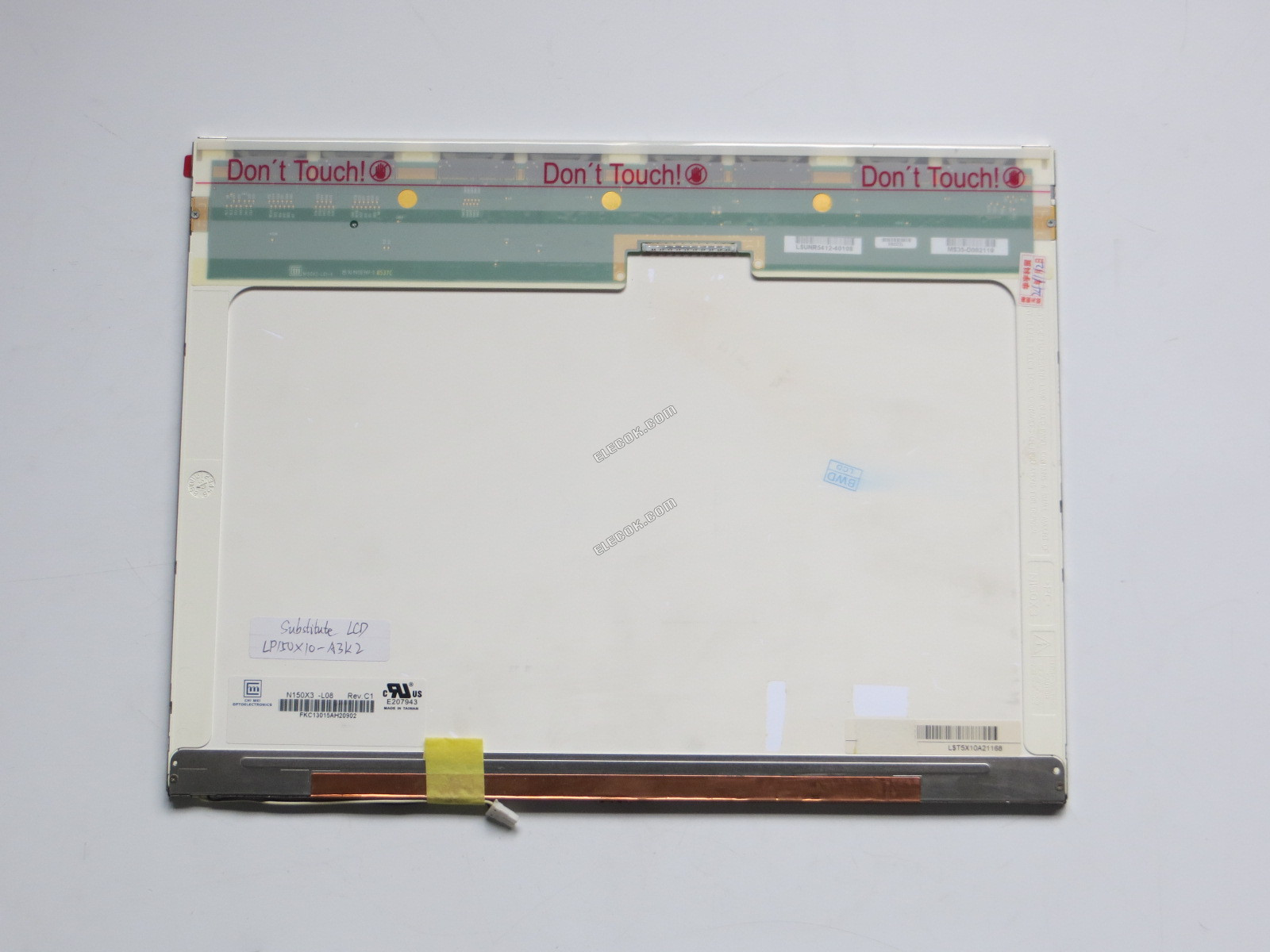 LP150X10-A3K2 15.0" a-Si TFT-LCD Panel, náhrada použitý 