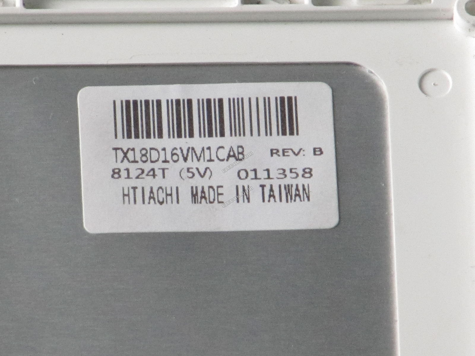 TX18D16VM1CAB HITACHI 7.0" A-Si TFT-LCD Panel Použitý a Originální 