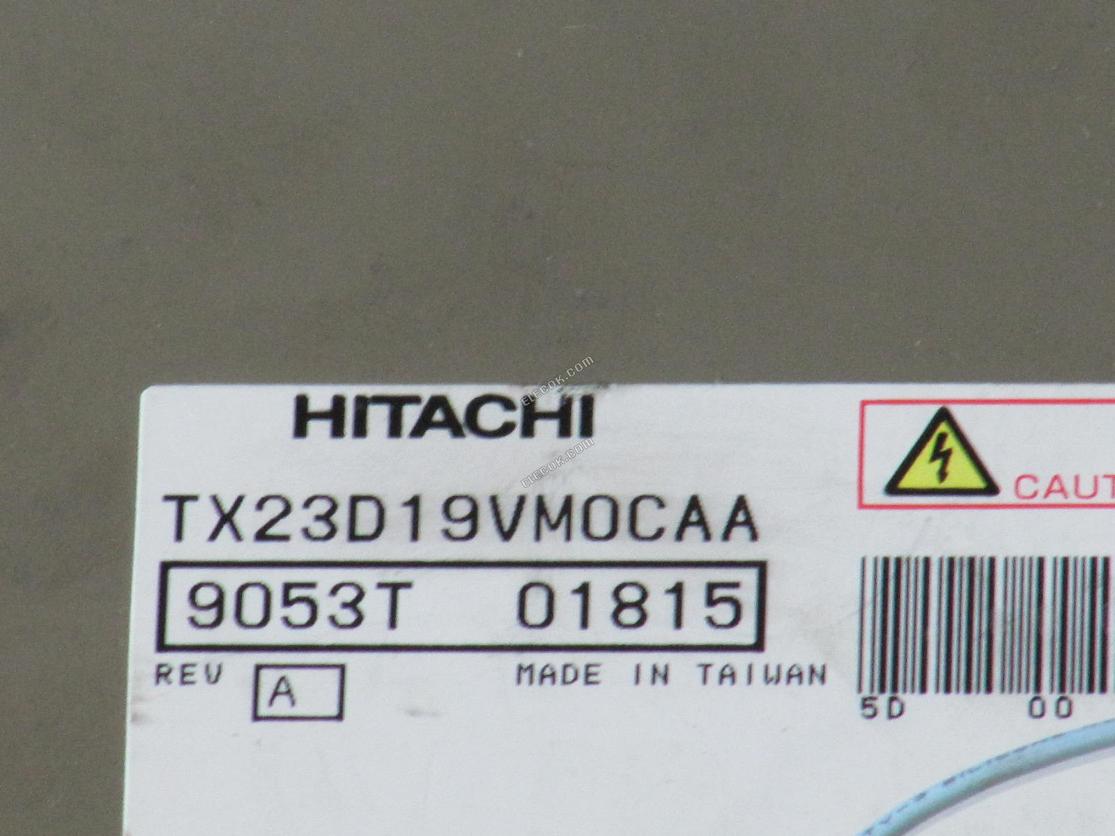 TX23D19VM0CAA HITACHI 9.0" a-Si TFT-LCD, Panel használt 
