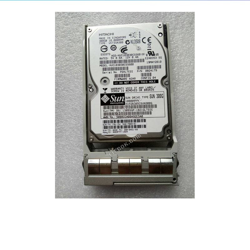 SUN 540-7869 540-7903 390-0487 390-0451 300G 10K 2.5 SAS hard drives