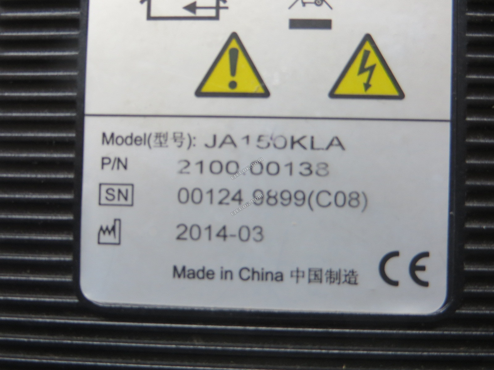 SONOSCAPE JA150KLA P/N 3600-04001 17.5V 10A adapter -val/-vel 4PIN pulg, helyettesítő új 