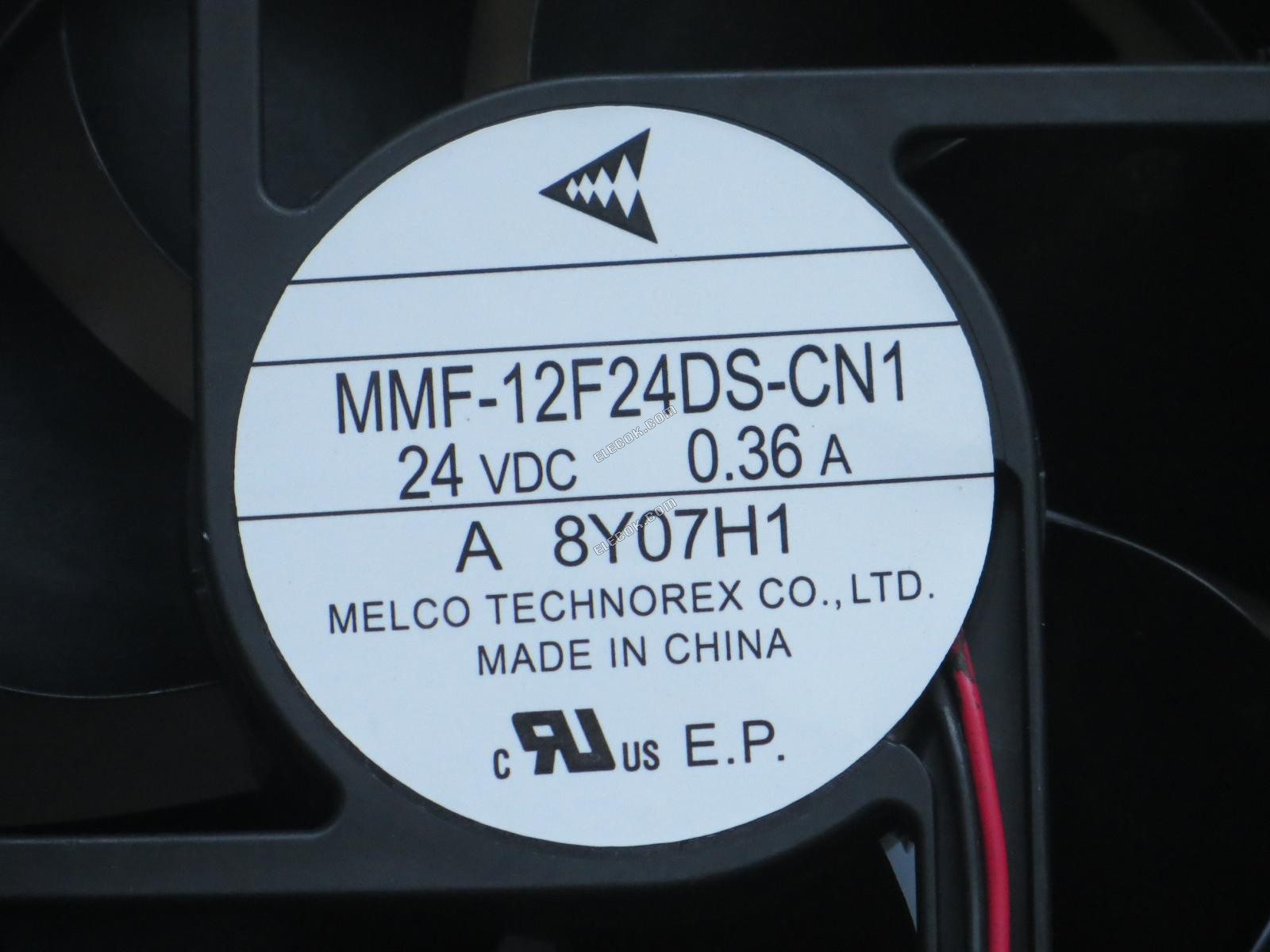 mitsubishi MMF-12F24DS-CN1 24V DC 0,36A 2 vodiče Chladicí Ventilátor 