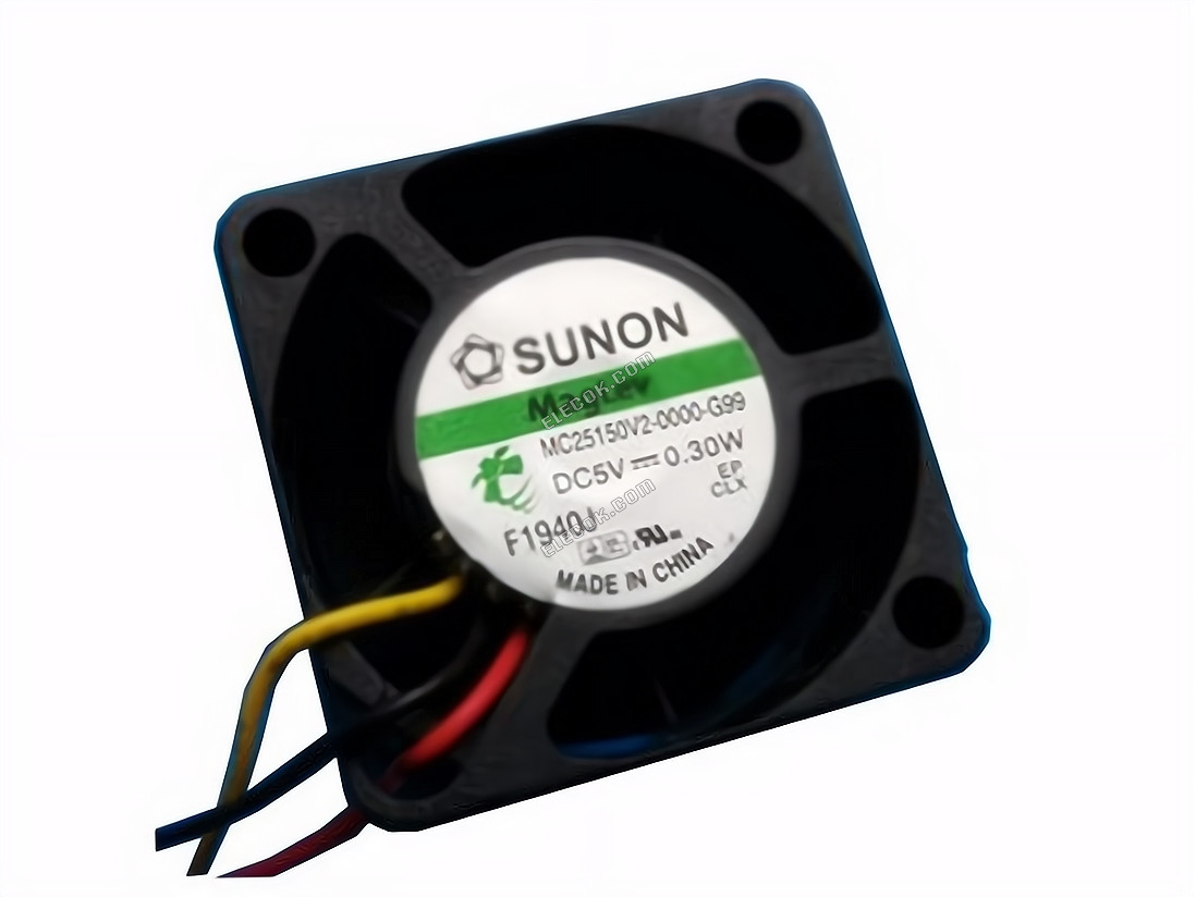Sunon MC25150V2-0000-G99 5V 0.30W 3 vezeték Hűtőventilátor 