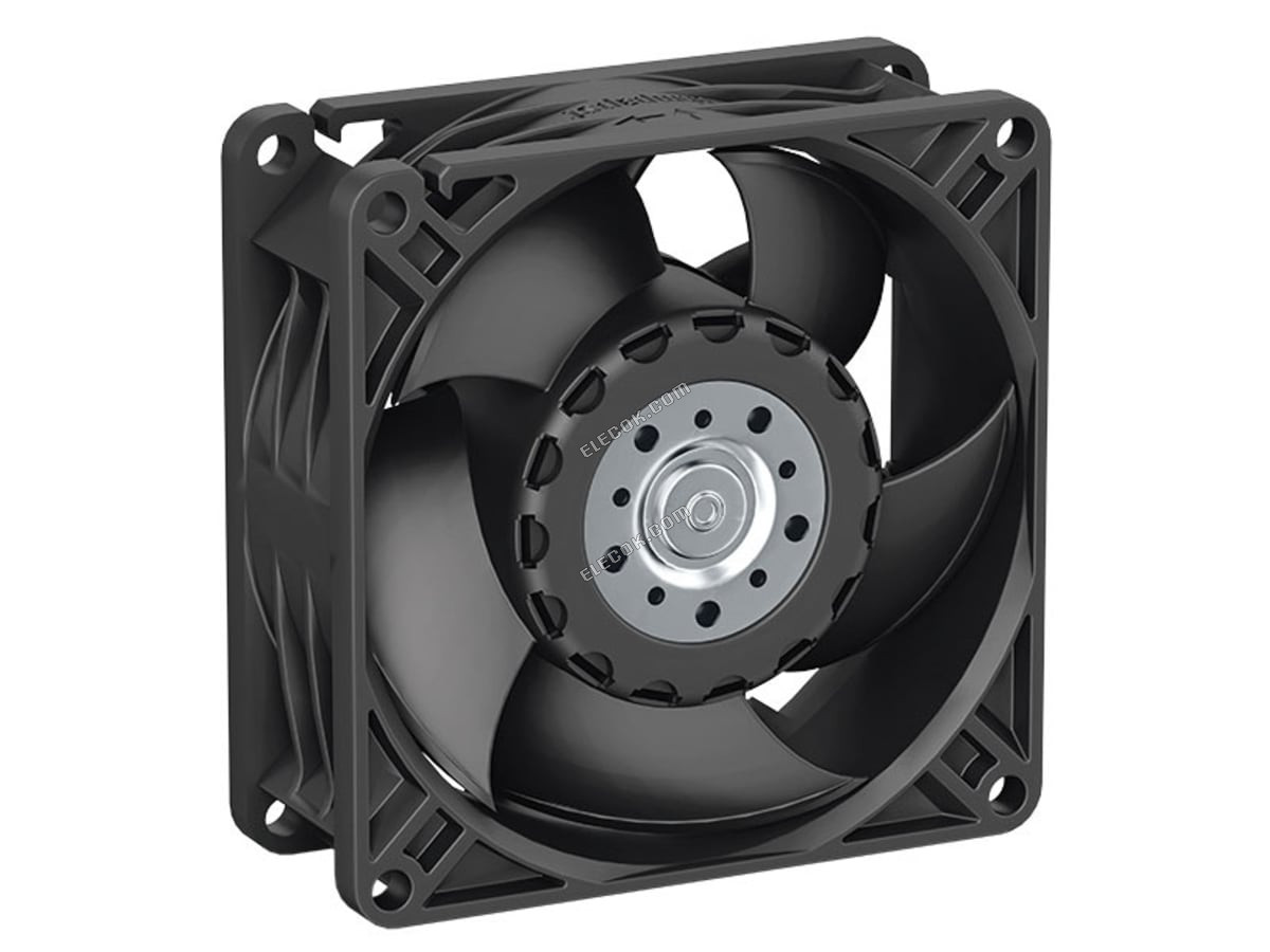 8312NH ebm-papst, 12 V dc, DC Axiális Ventilátor, 80 x 80 x 32mm, 80m³/h, 4W 