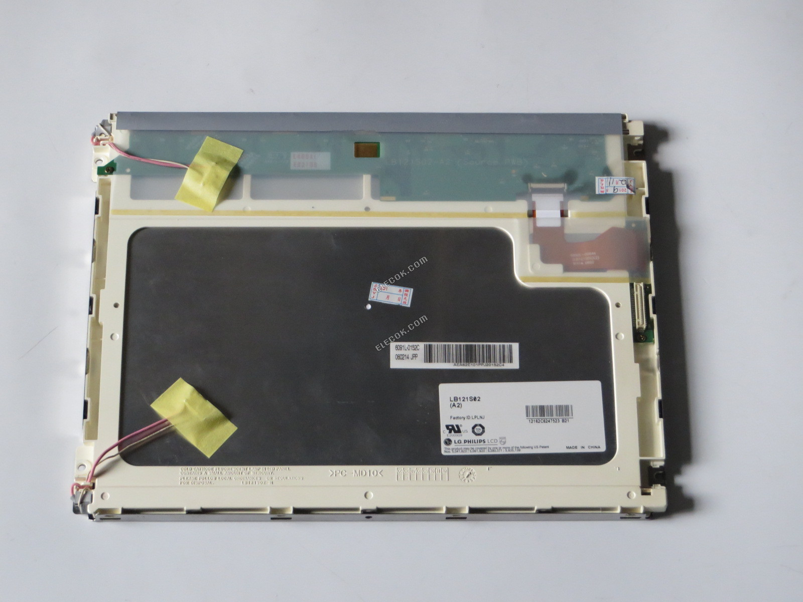 LB121S02-A2 LG.Philips LCD 12,1" a-Si TFT-LCD Panel použitý 