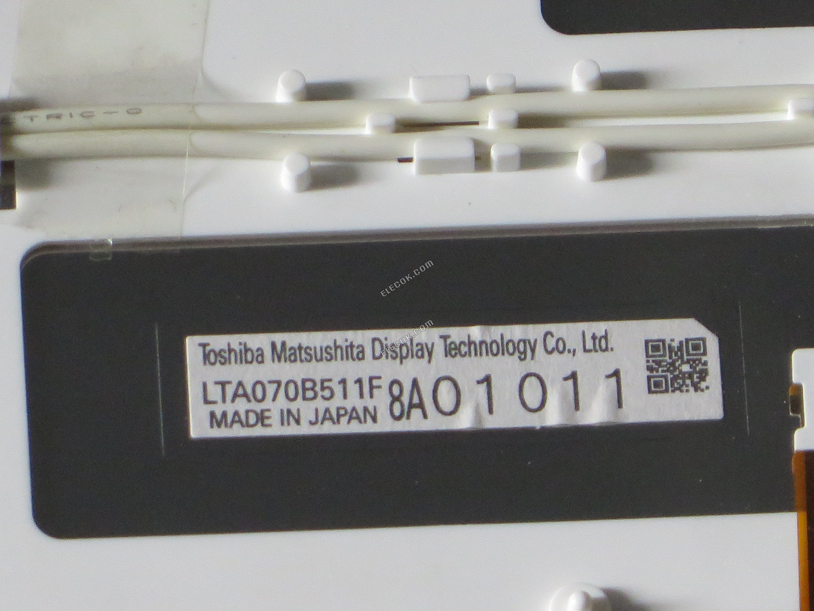 LTA070B511F Toshiba Matsushita 7.0" a-Si TFT-LCD Panel použitý 