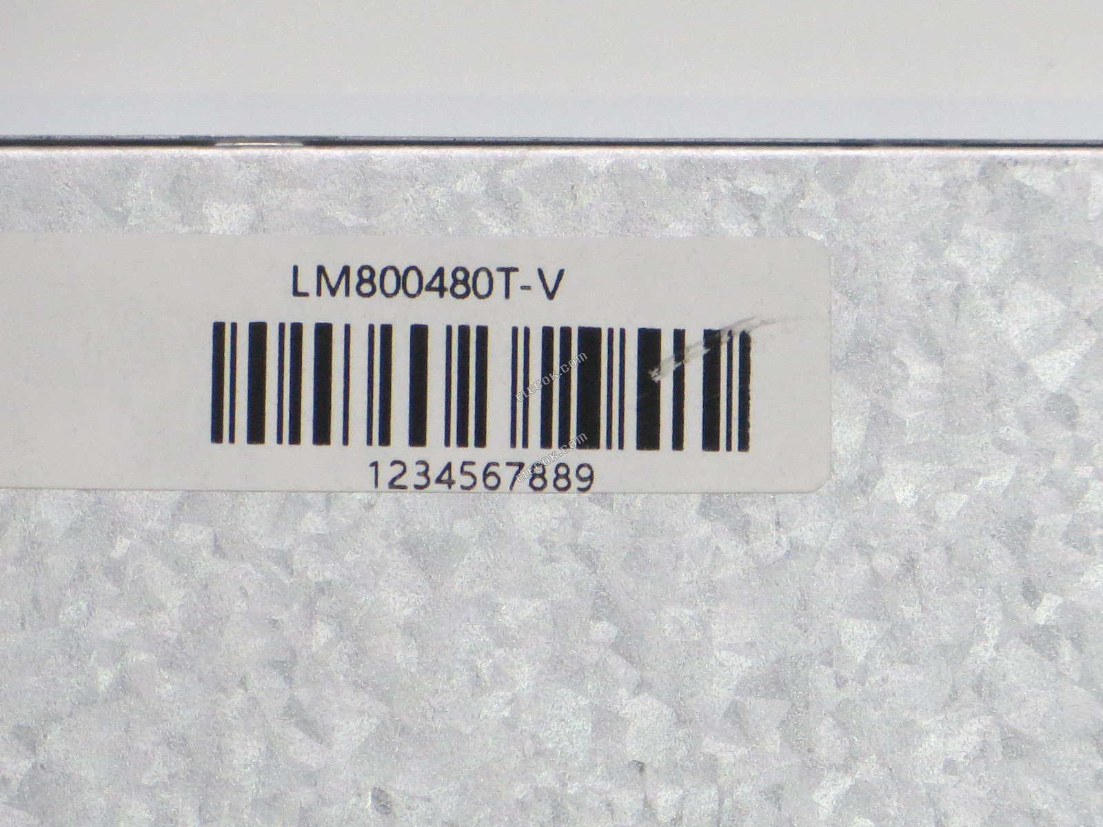 LM800480T-V LCD Panel s dotykovou obrazovkou, bez deska 