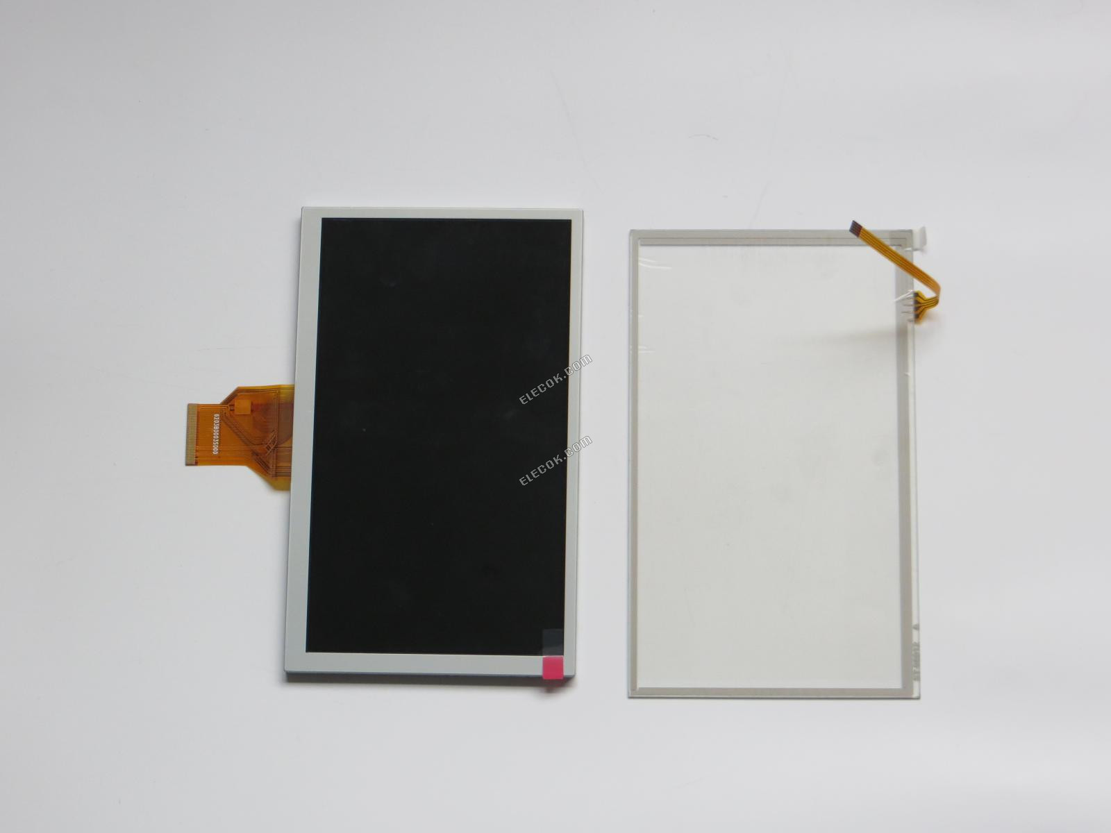 LM800480T-V LCD Panel s dotykovou obrazovkou, bez deska 