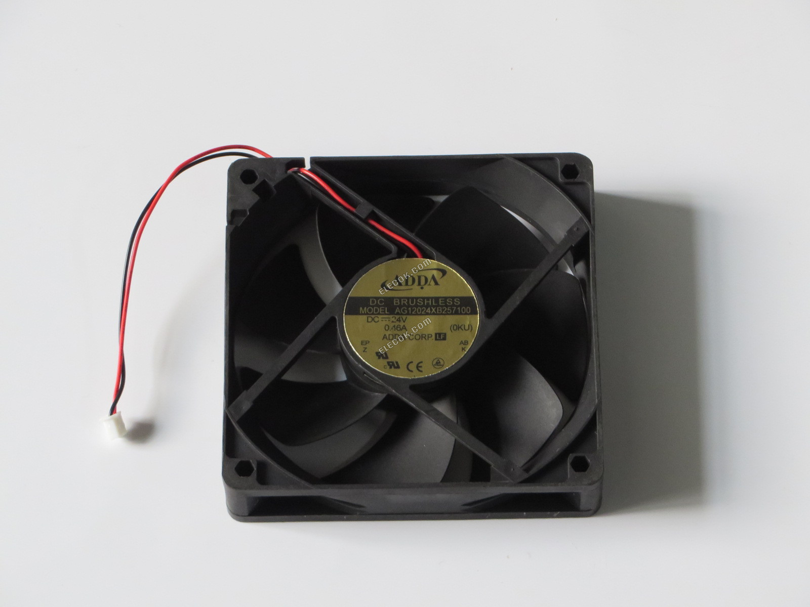 ADDA AG12024XB257100 24V 0,46A 2 vezeték Hűtőventilátor 