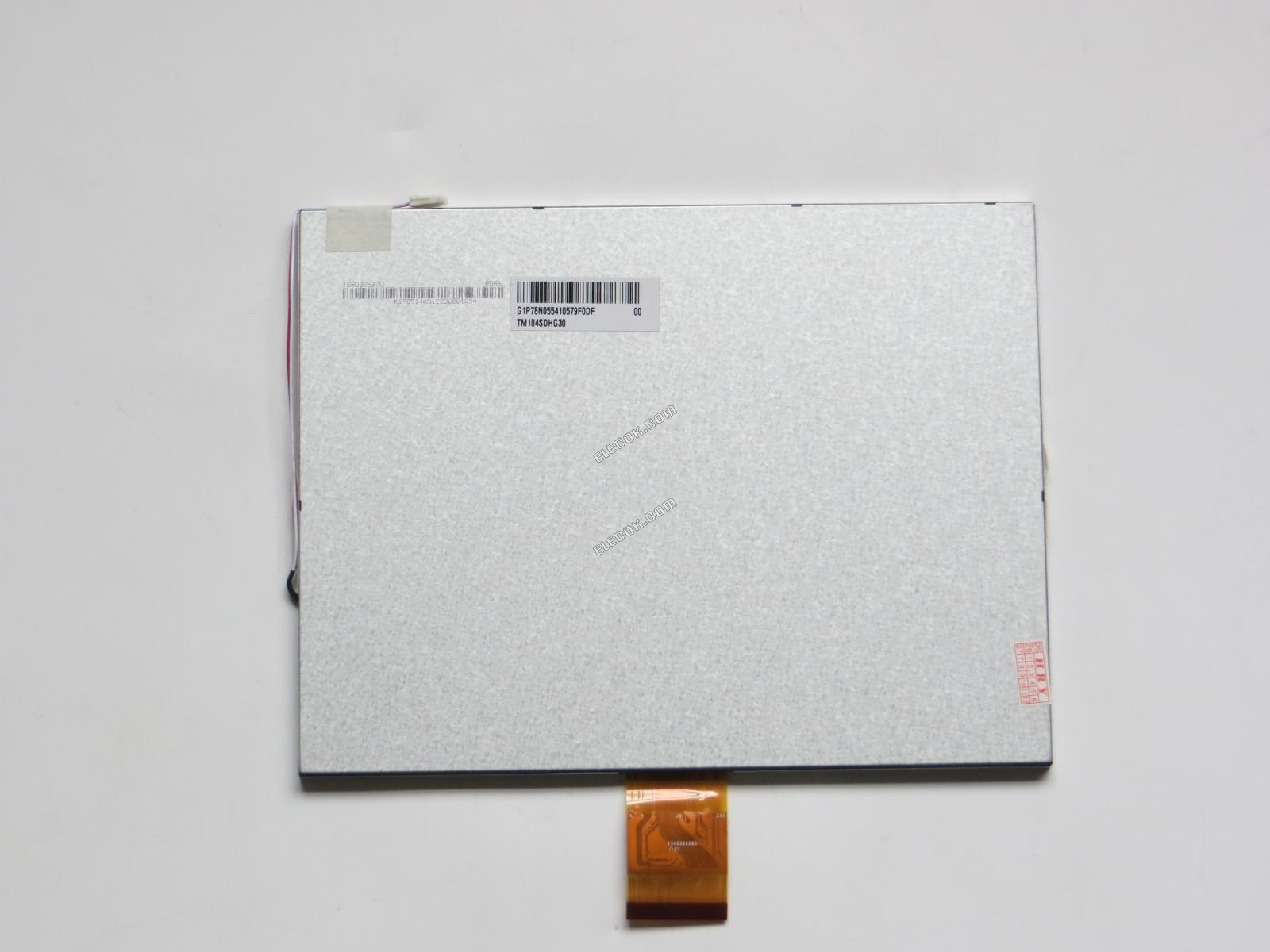 TM104SDHG30 TIANMA 10,4" a-Si TFT-LCD Panel érintőkijelző nélkül 