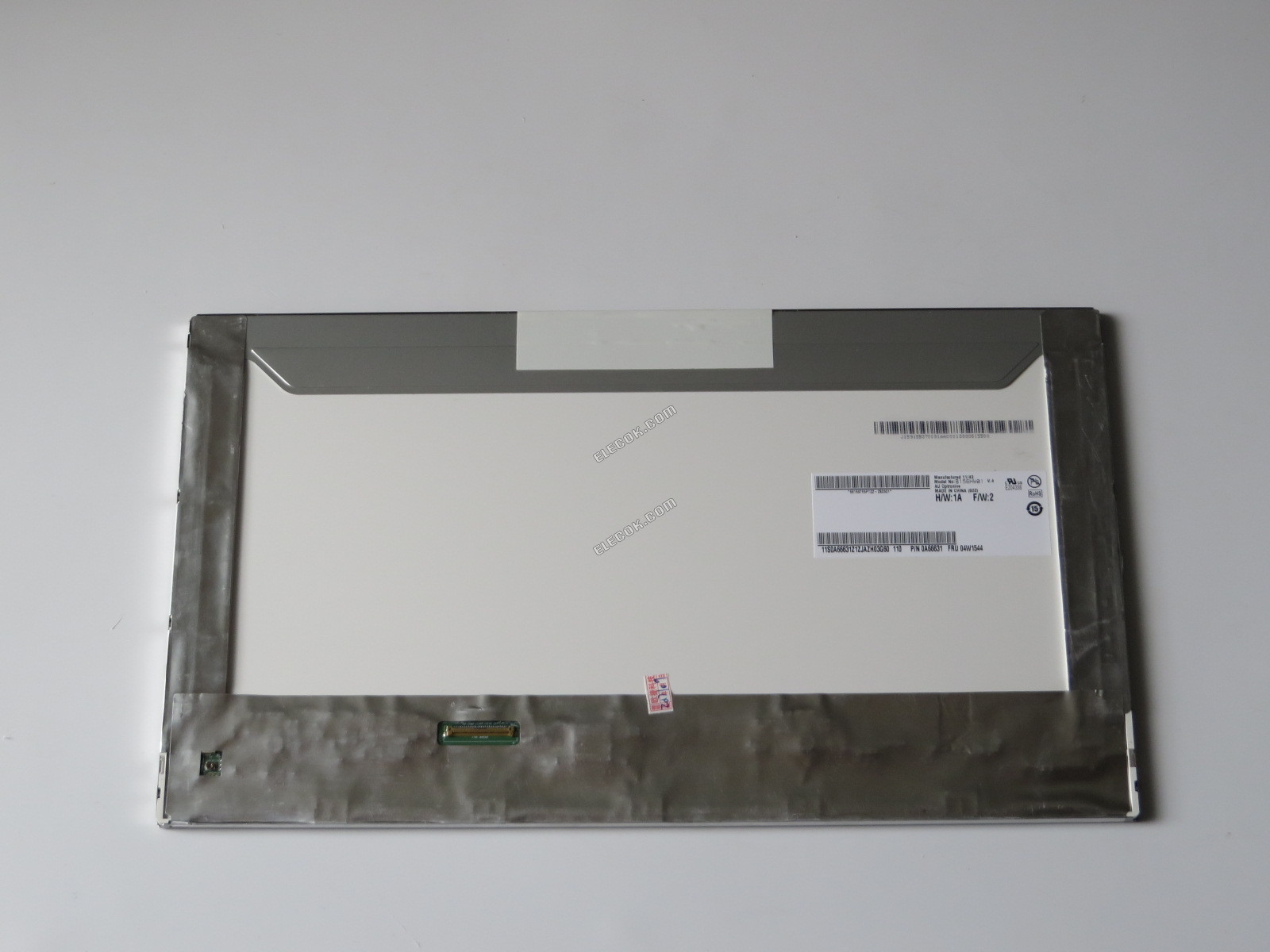 B156HW01 V4 AUO 15,6" a-Si TFT-LCD Panel 