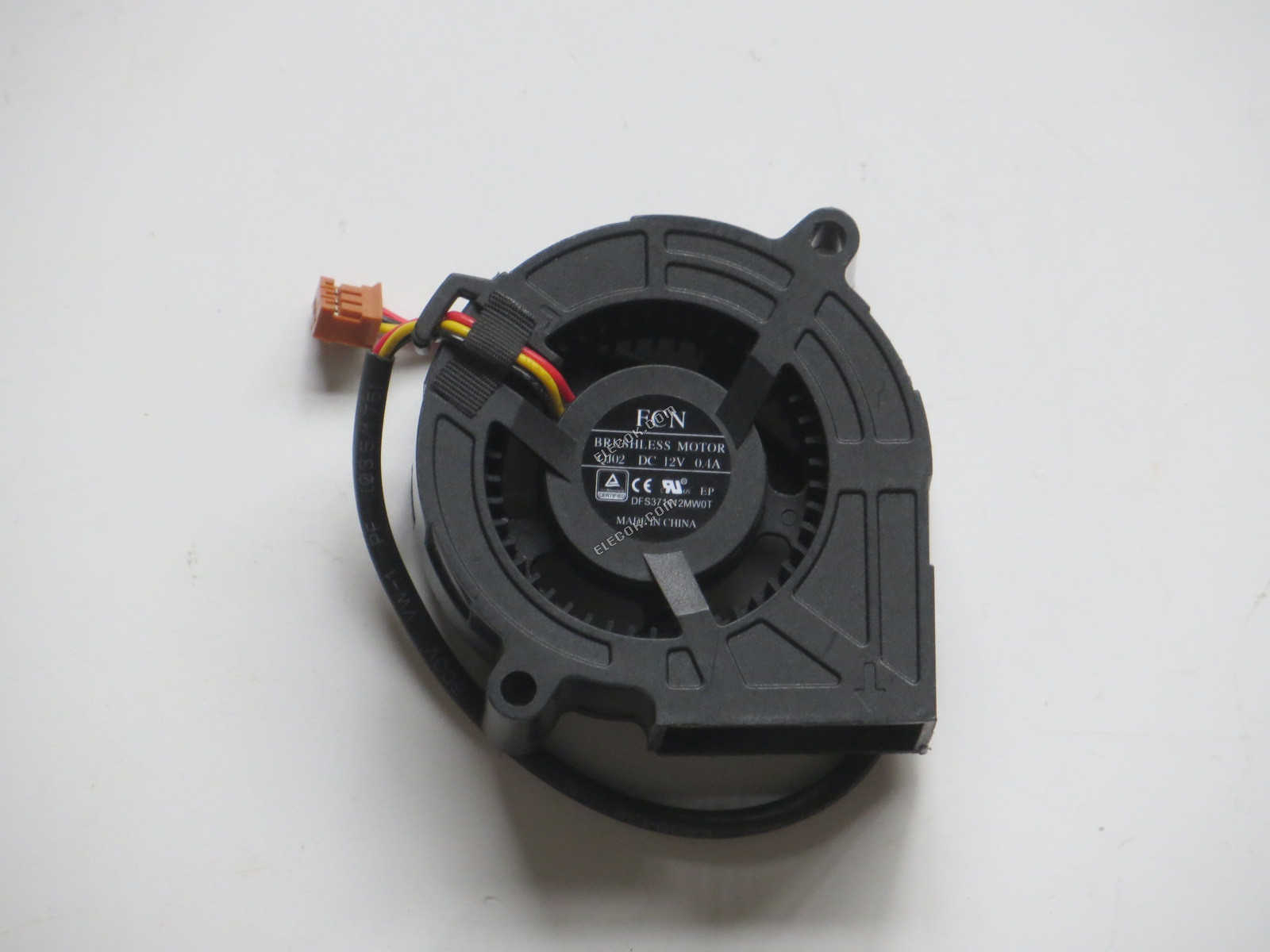 Forcecon DFS371412MWOT DC 12V 0,4A, 3 Vodiče Ventilátor 