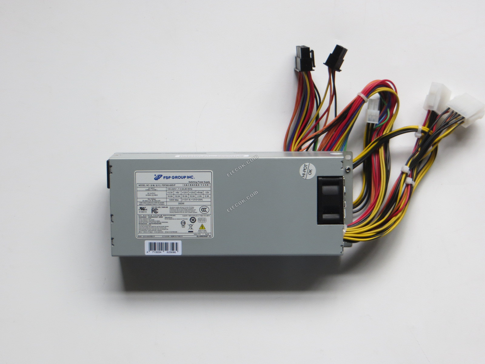 FSP Group Inc nový verze FSP350-60EVF Napájecí Zdroj Pro Servery 350W, 1U bez napájení switch 