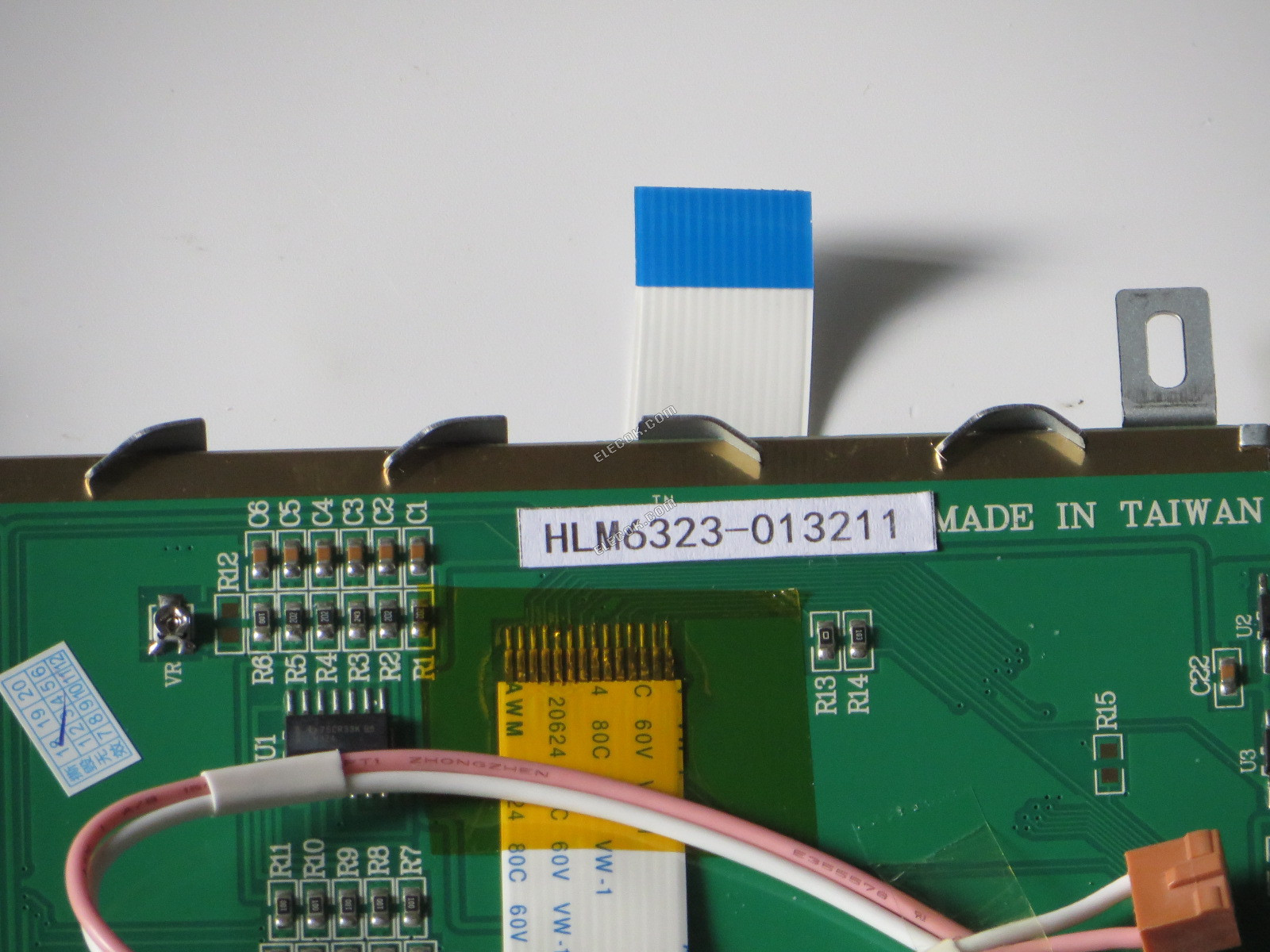 HOSIDEN HLM6323-013211 LCD Csere Fekete Fólia 