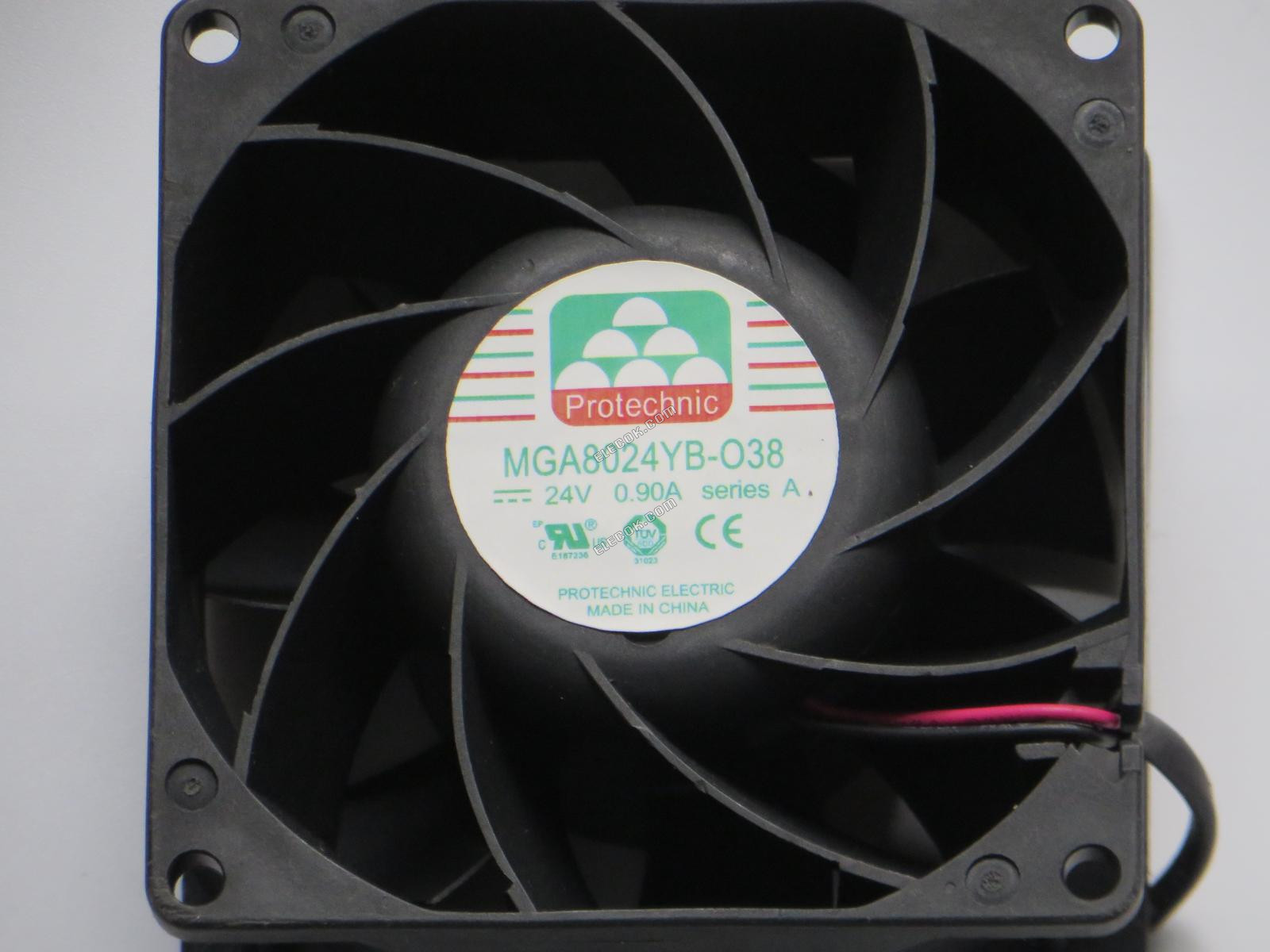 MAGIC MGA8024YB-038 24V 0.90A 2 vezeték hűtőventilátor 