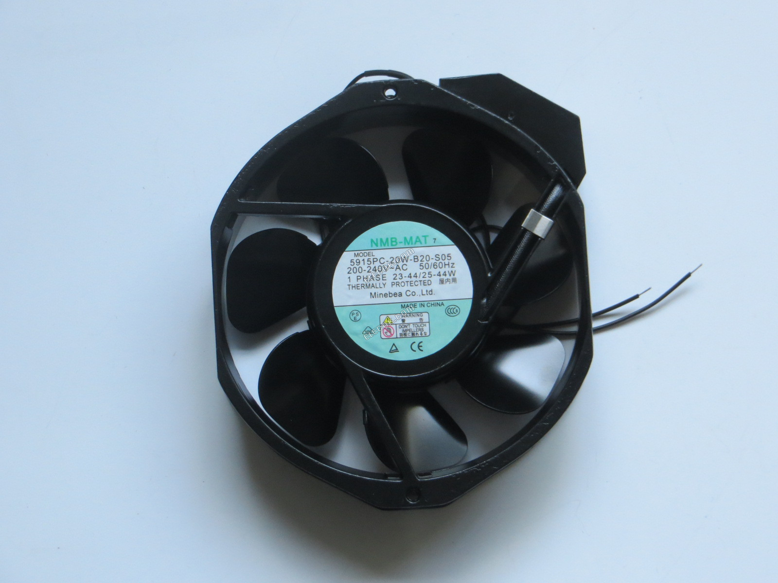 A05B-2601-C314 FANUC CNC Obráběcí Stroje tool, NMB 5915PC-20W-B20-S05 200-240V 23-44/25-44w 2 vodiče chladicí ventilátor 