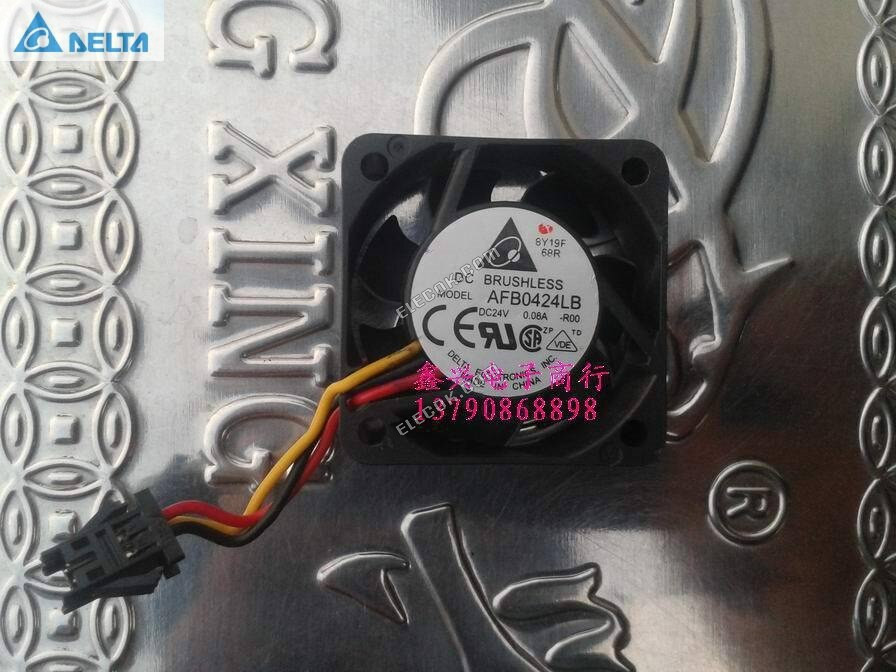 Delta 4015 4 Cm AFB0424LB 24V 0,08 Chladicí Ventilátor Frekvenčního Měniče 