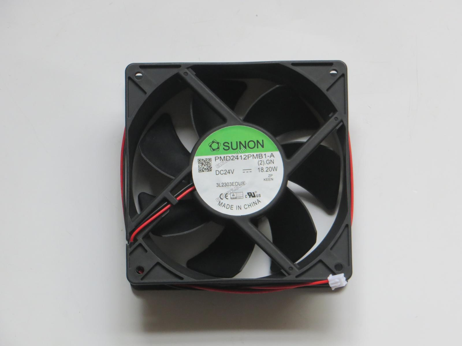 SUNON PMD2412PMB1-A 24V 18,2W 2 vodiče Chladicí Ventilátor 