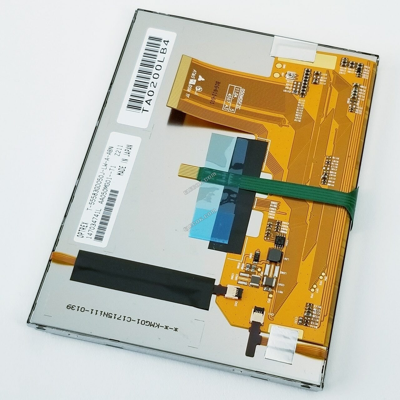 T-55583GD050J-LW-A-ABN OPTREX 5.0" a-Si TFT-LCD Panel 
