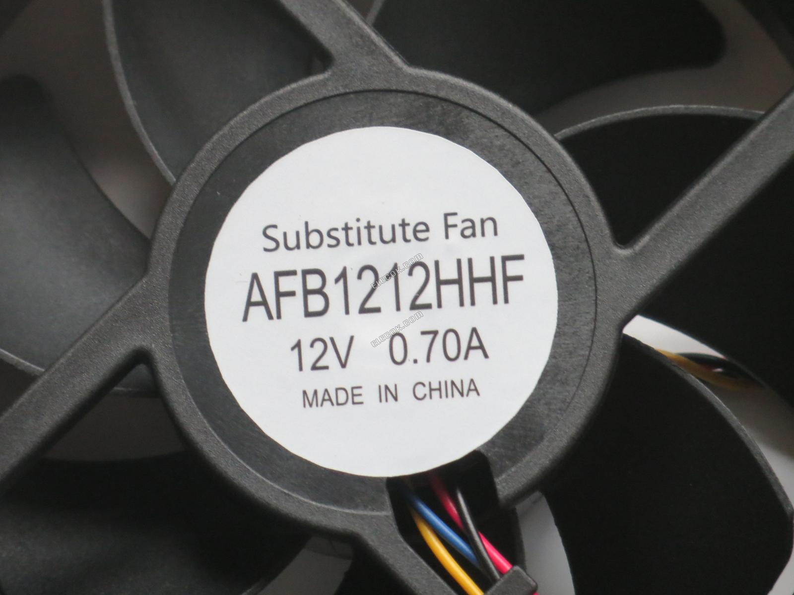 DELTA AFB1212HHF 12V 0.70A 4 vodiče Chladicí Ventilátor náhrada 