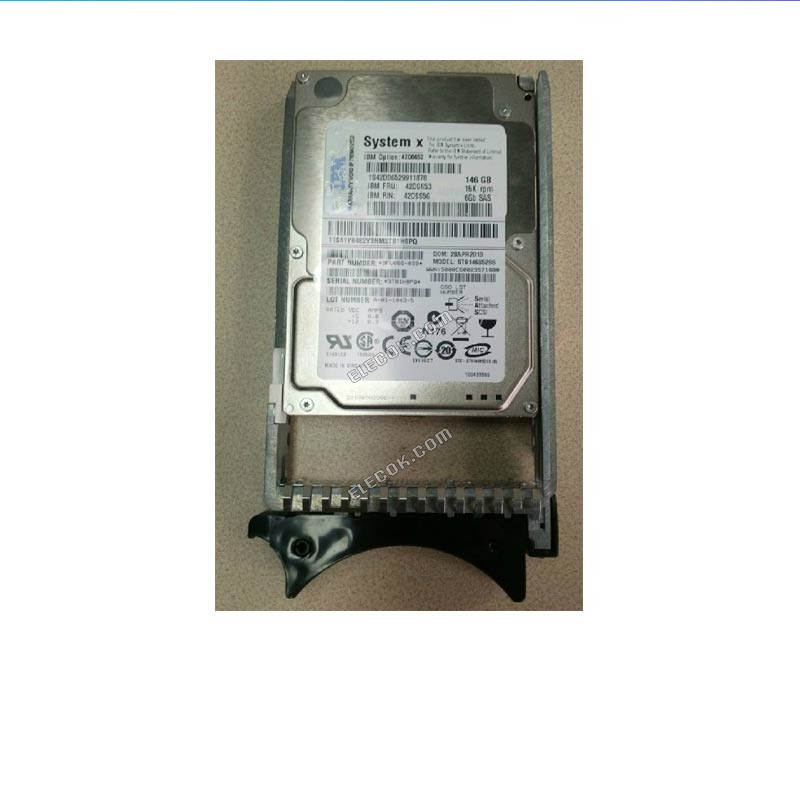 IBM 42D0652 42D0653 146GB hard disk 2.5 inch 15K SAS x3850M2 X3950M2