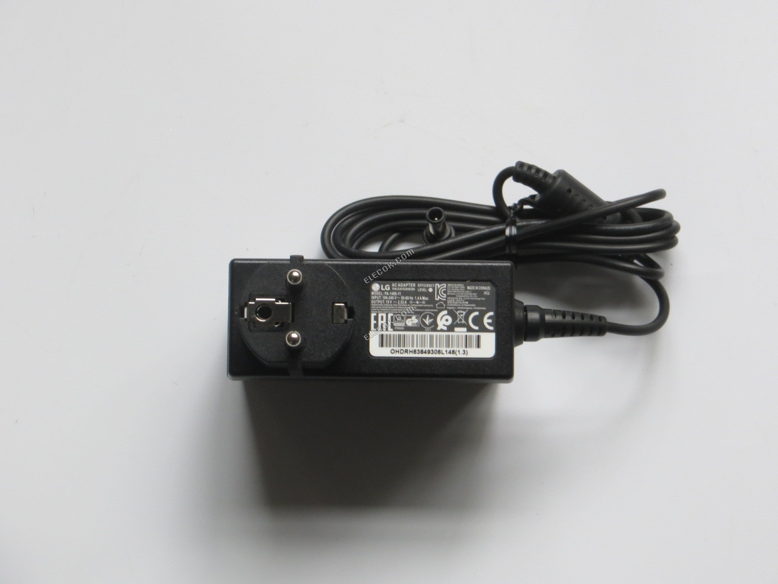 LG PA1480-11 19V 2,53A Adapter, EU Zástrčka 