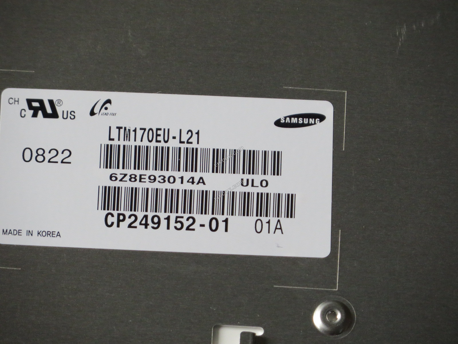 LTM170EU-L21 SAMSUNG 17.0" a-Si TFT-LCD Panel 