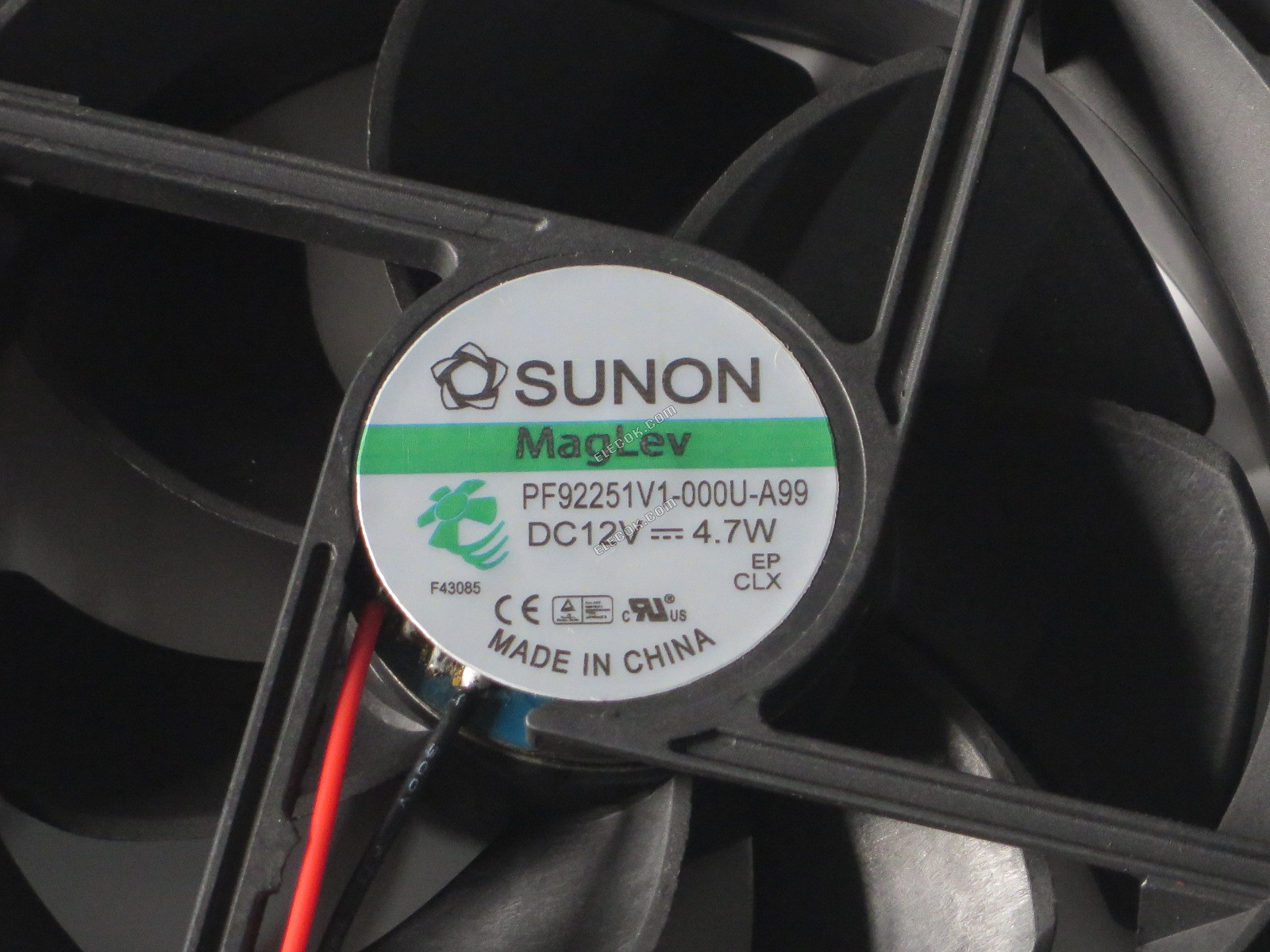 Sunon PF92251V1-000U-A99 12V 0,393A 4,7W 2 vodiče Chladicí Ventilátor 