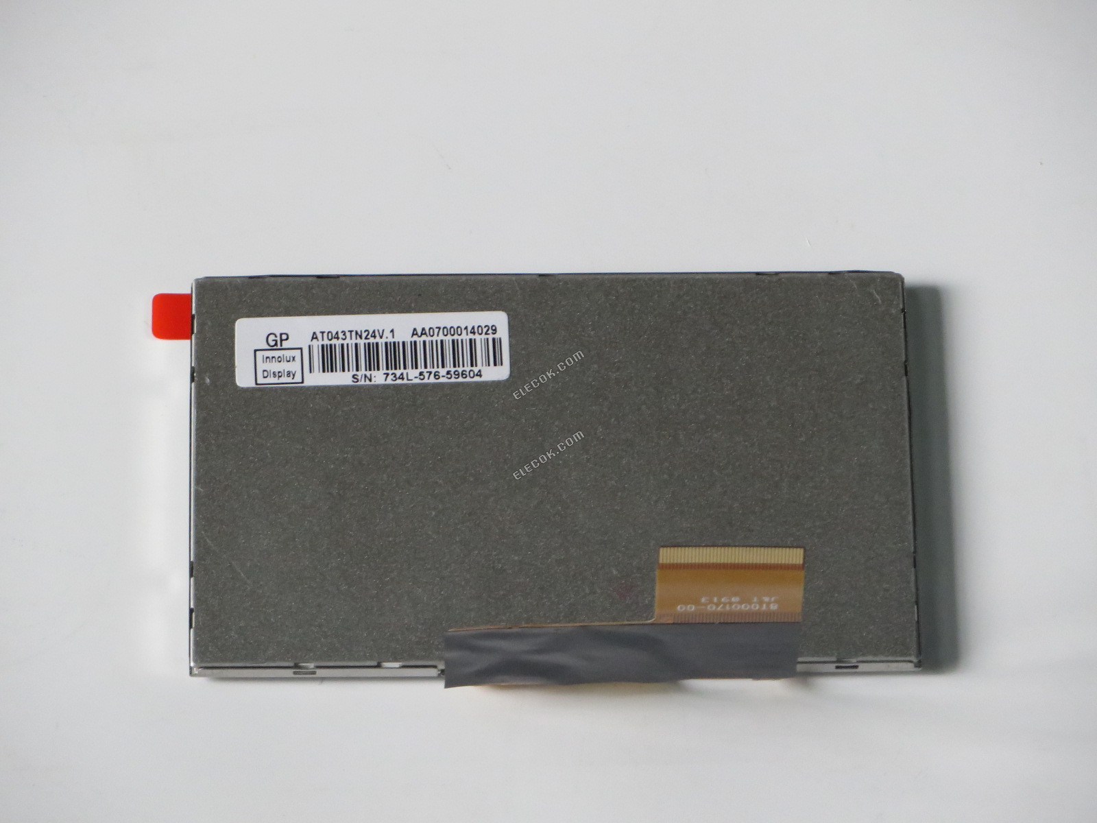 AT043TN24 V1 INNOLUX 4,3 LCD Panel -val/-vel érintő Panel 