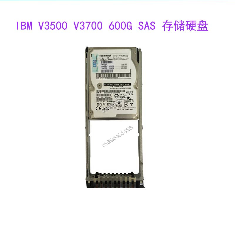 IBM 00MJ137 600G 15K SAS 2.5 to 3.5 12G V3500 V3700 hard disk