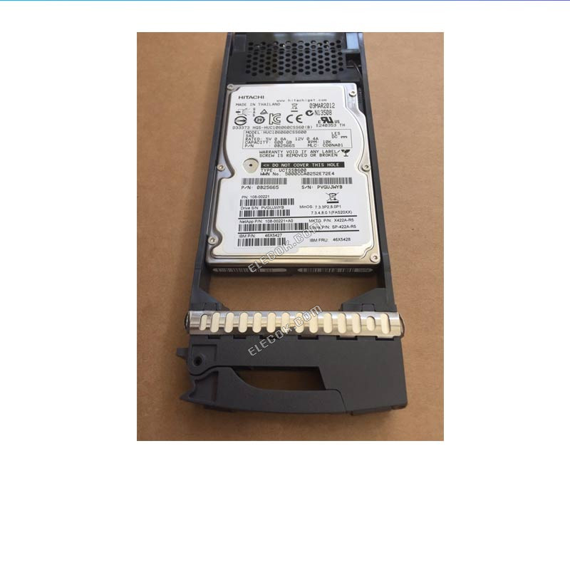 NetApp DS2246 DS4243 DS4246 600G 10K SAS 2.5 inch X422A-R5 hard drive