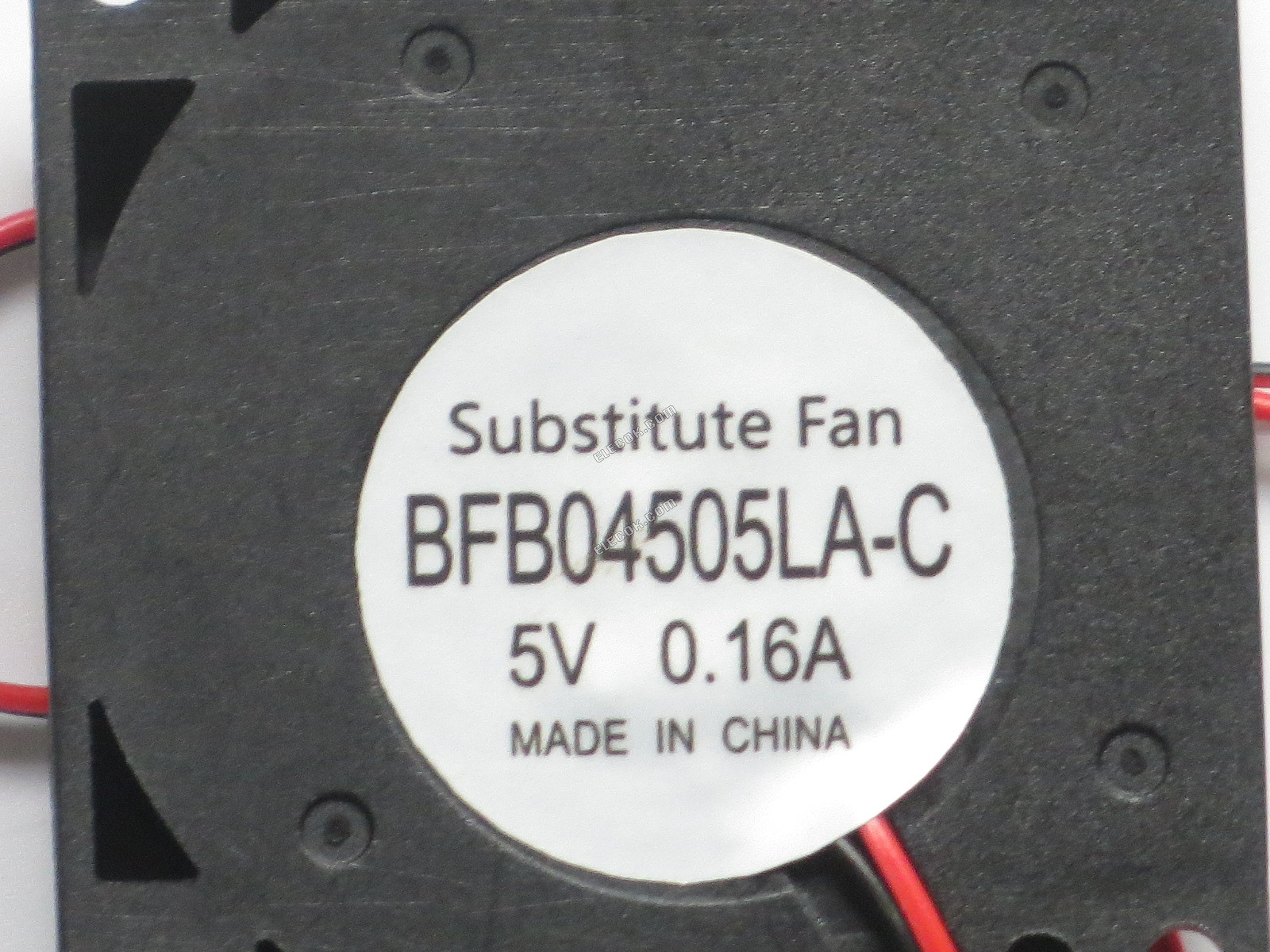 BFB04505LA -C DELTA 5V 0,16A 2 vezeték Ventilátor, helyettesítő 