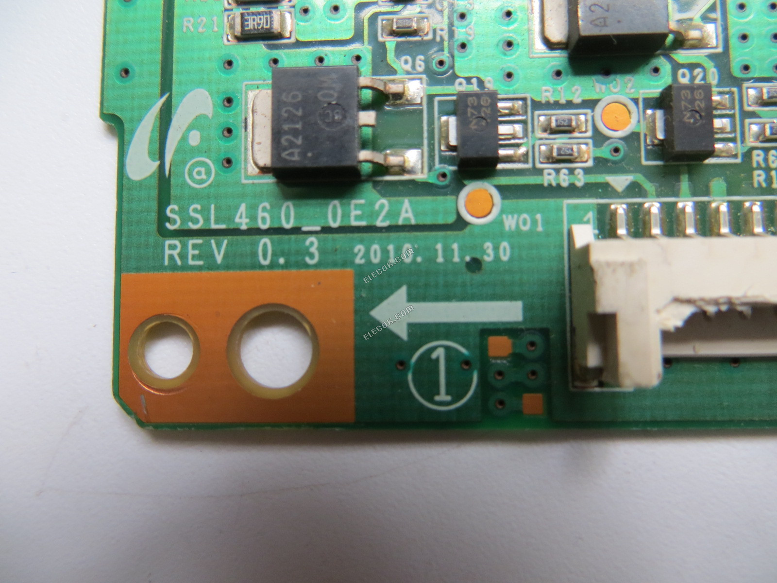 SSL460_0E2A SSL460_OE2A Samsung LTA460HM06 Háttérvilágítás Inverter - Használt 