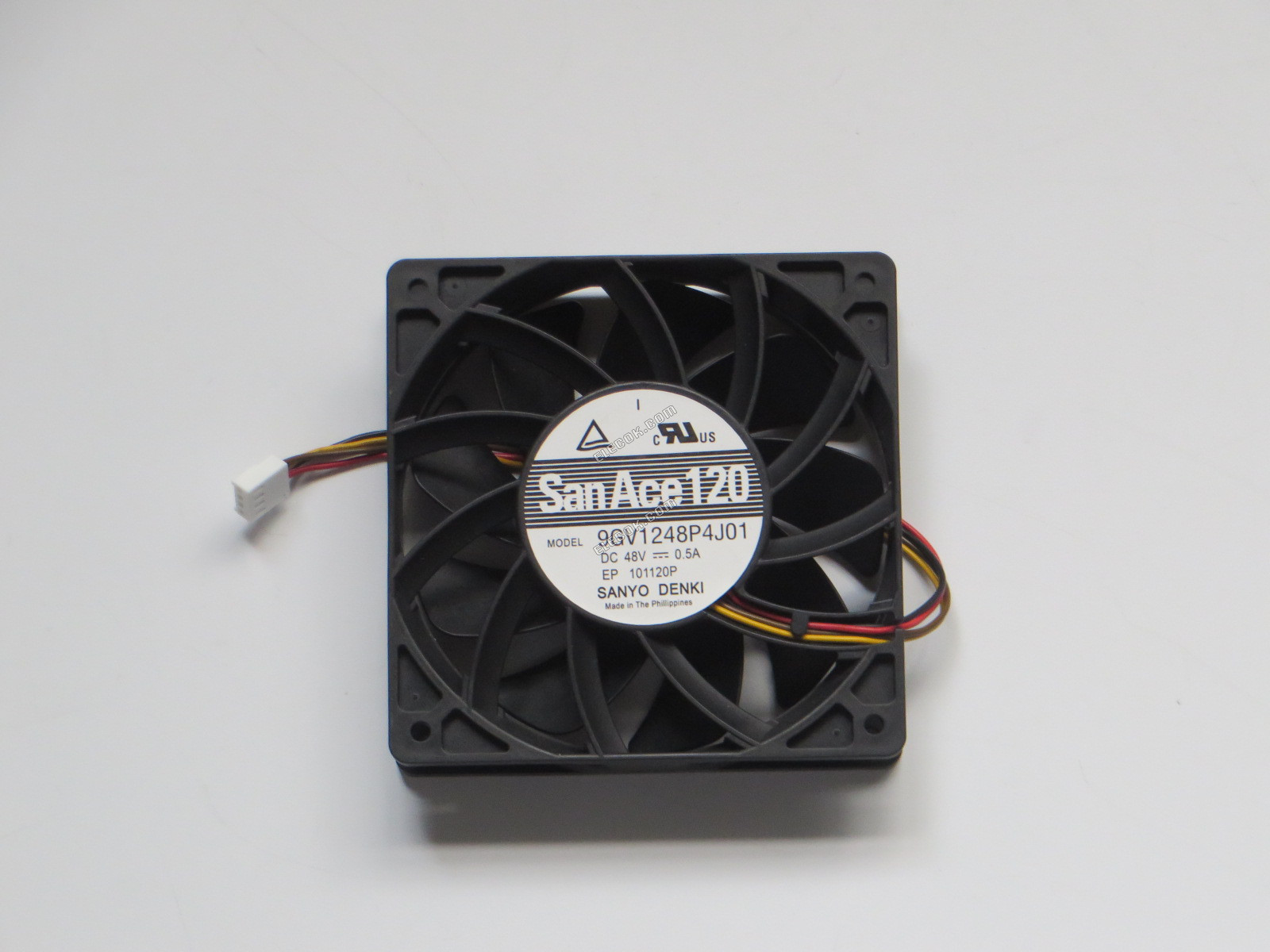 Sanyo 9GV1248P4J01 48V 0,5A 4 vodiče Chladicí Ventilátor 