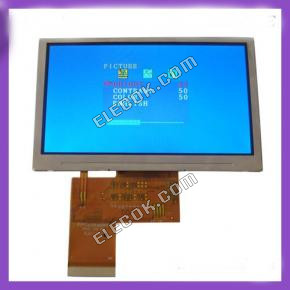 4,3" BAREVNý TFT LCD DISPLEJ CPT430A005 