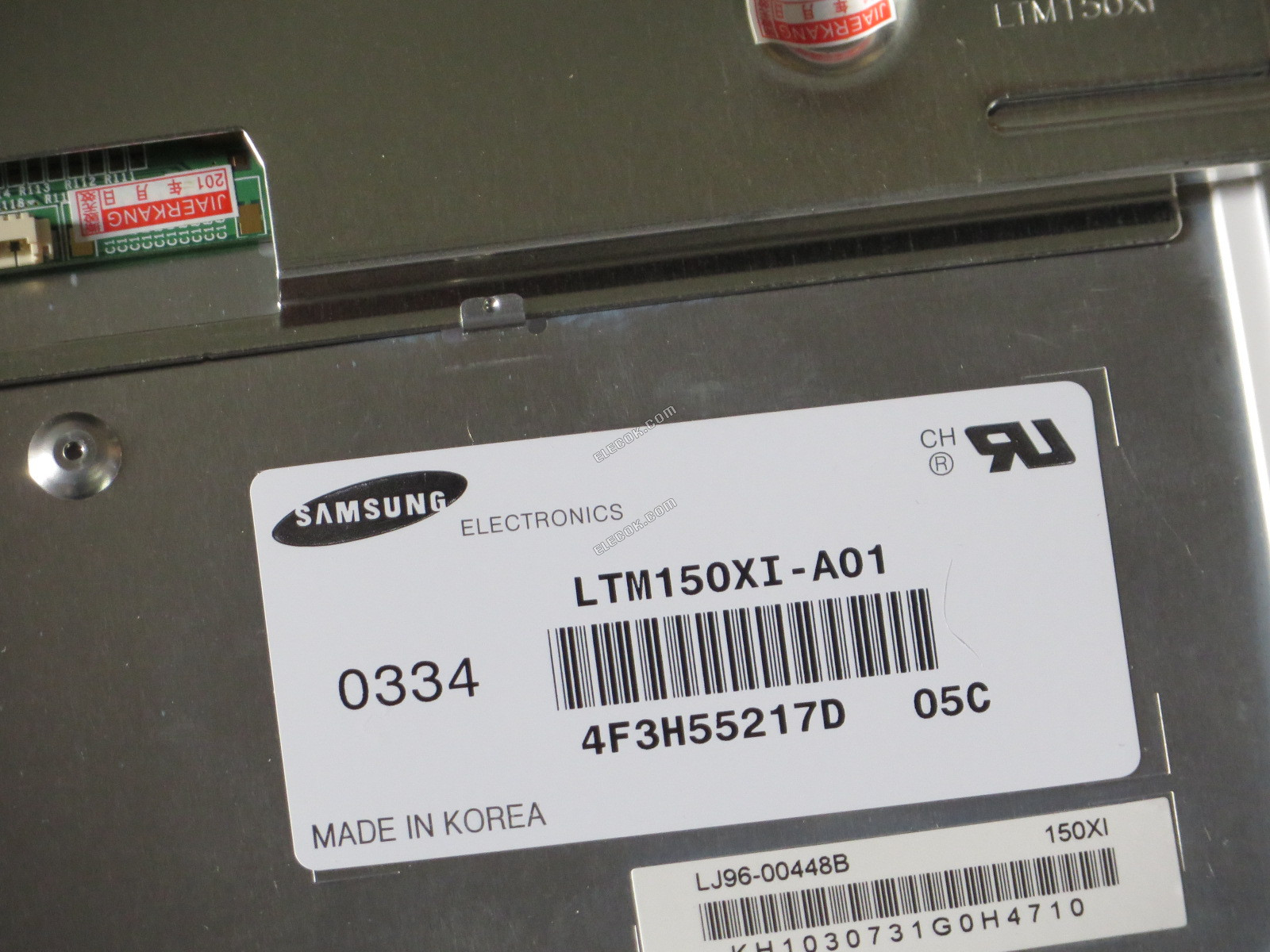 LTM150XI-A01 SAMSUNG 15.0" a-Si TFT-LCD Panel Használatlan Régi Készlet 