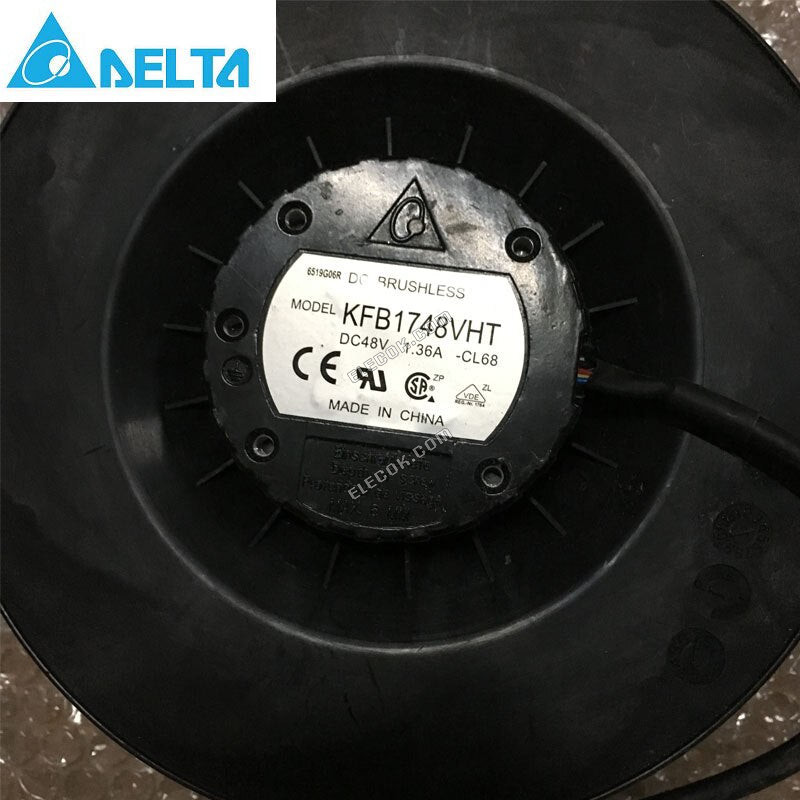 DELTA KFB1748VHT 48V 1,36A Hűtőventilátor 