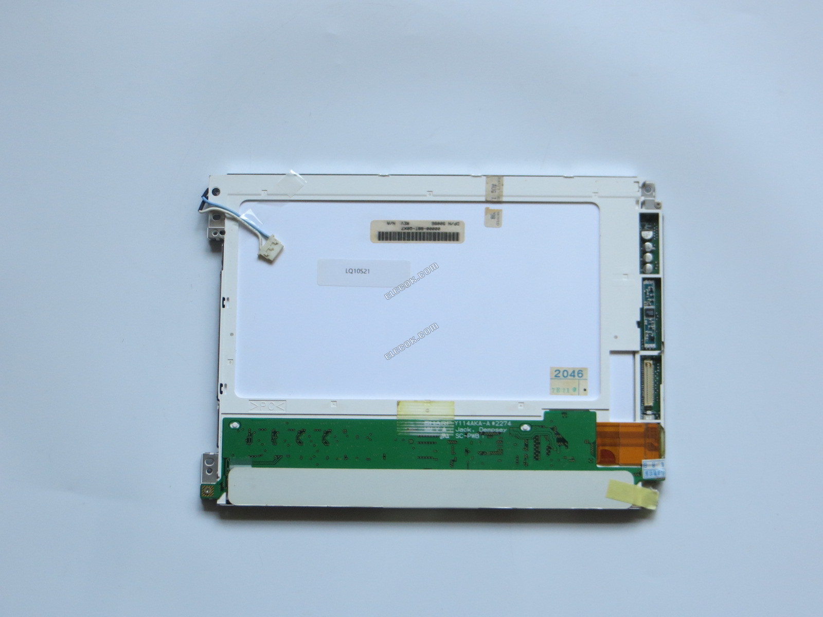 LQ10S21 SHARP 10.0" LCD Panel, helyettesítő használt 
