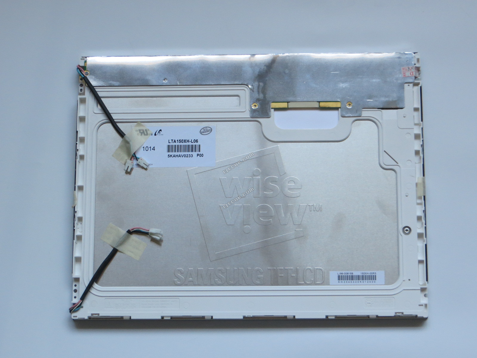 LTA150XH-L06 SAMSUNG 15.0" a-Si TFT-LCD Panel használt 