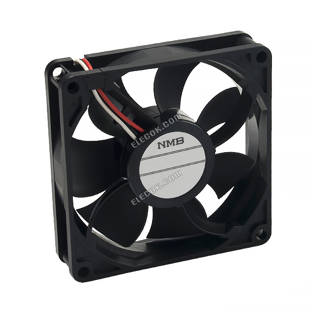 NMB 08020SA-12K-AA-00 12V 0,07A 0,84W 2 vodiče Chladicí Ventilátor 