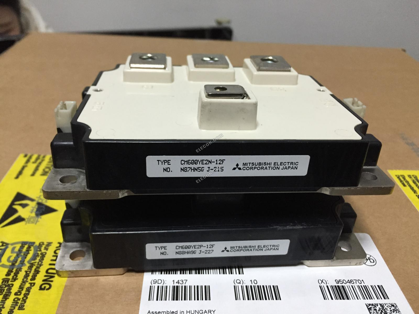MITSUBISHI CM600YE2N-12F 600A 600V IGBT модуль 