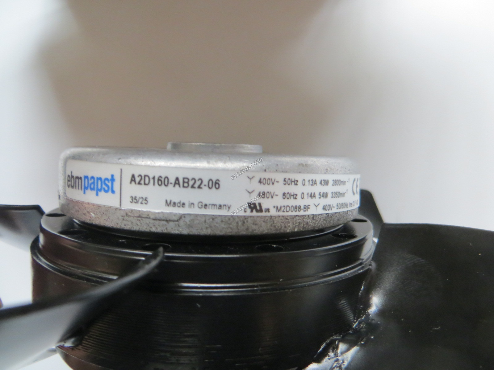 EBM PAPST A2D160-AB22-06 M2D068-BF 400V - 50/60 Hz 4 vodiče chladicí ventilátor nový 
