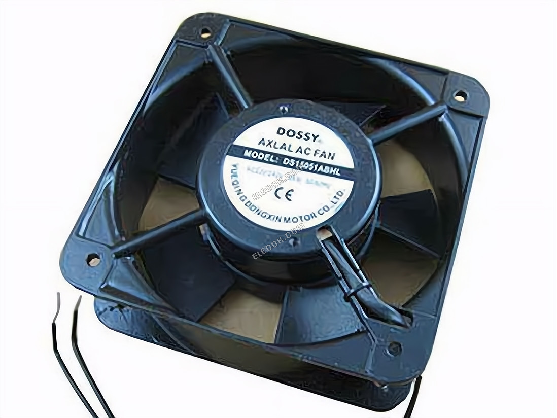 Egyéb Márkák DS15051ABHL Szerver - Négyzet Ventilátor sq150x150x51mm, 2 vezeték, 220V 38W 
