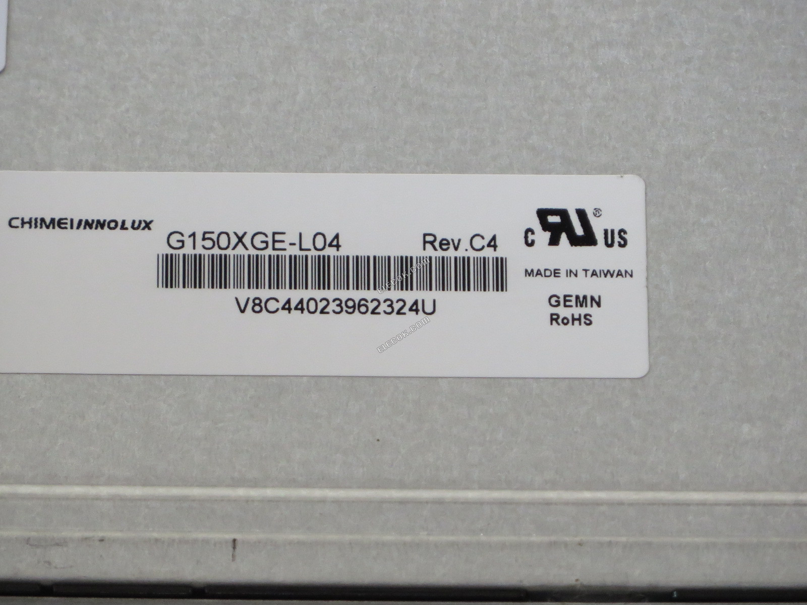 G150XGE-L04 Rev C4 CHIMEI INNOLUX 15.0" a-Si TFT-LCD Panel Nepoužité Staré Skladové Zásoby 